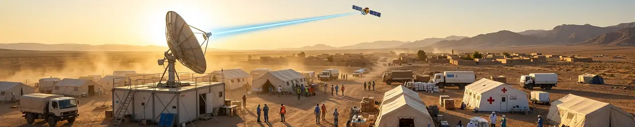 VSAT Solutions for Humanitarian Aid & NGOs