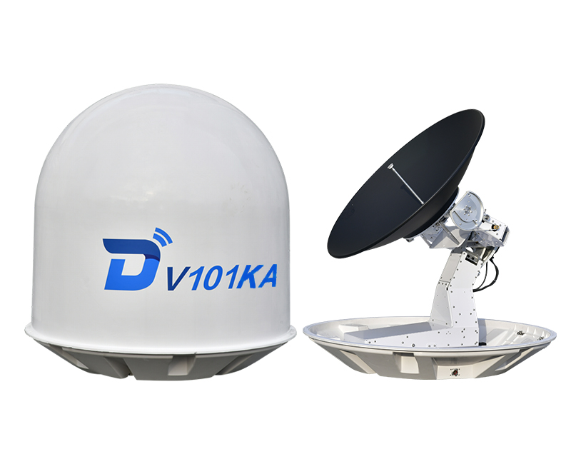 Ditel V101KA 105cm Ku band Maritime 3-Axis KA-Band VSAT Antenna