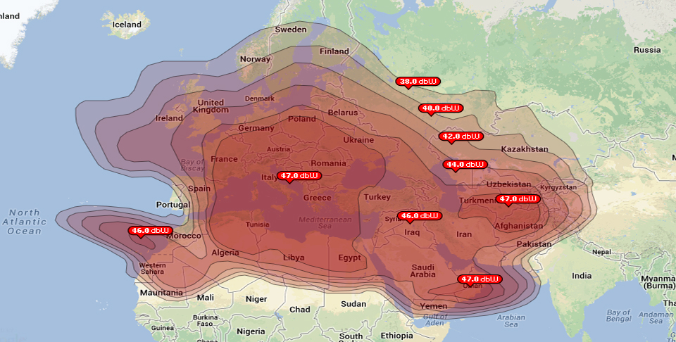 Eutelsat 21B 21.6°E